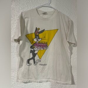 Vintage 1985 Bugs Bunny Shirt Size L (Rare)